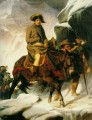 napoléon traversant les Alpes histoire de 1850 Hippolyte Delaroche